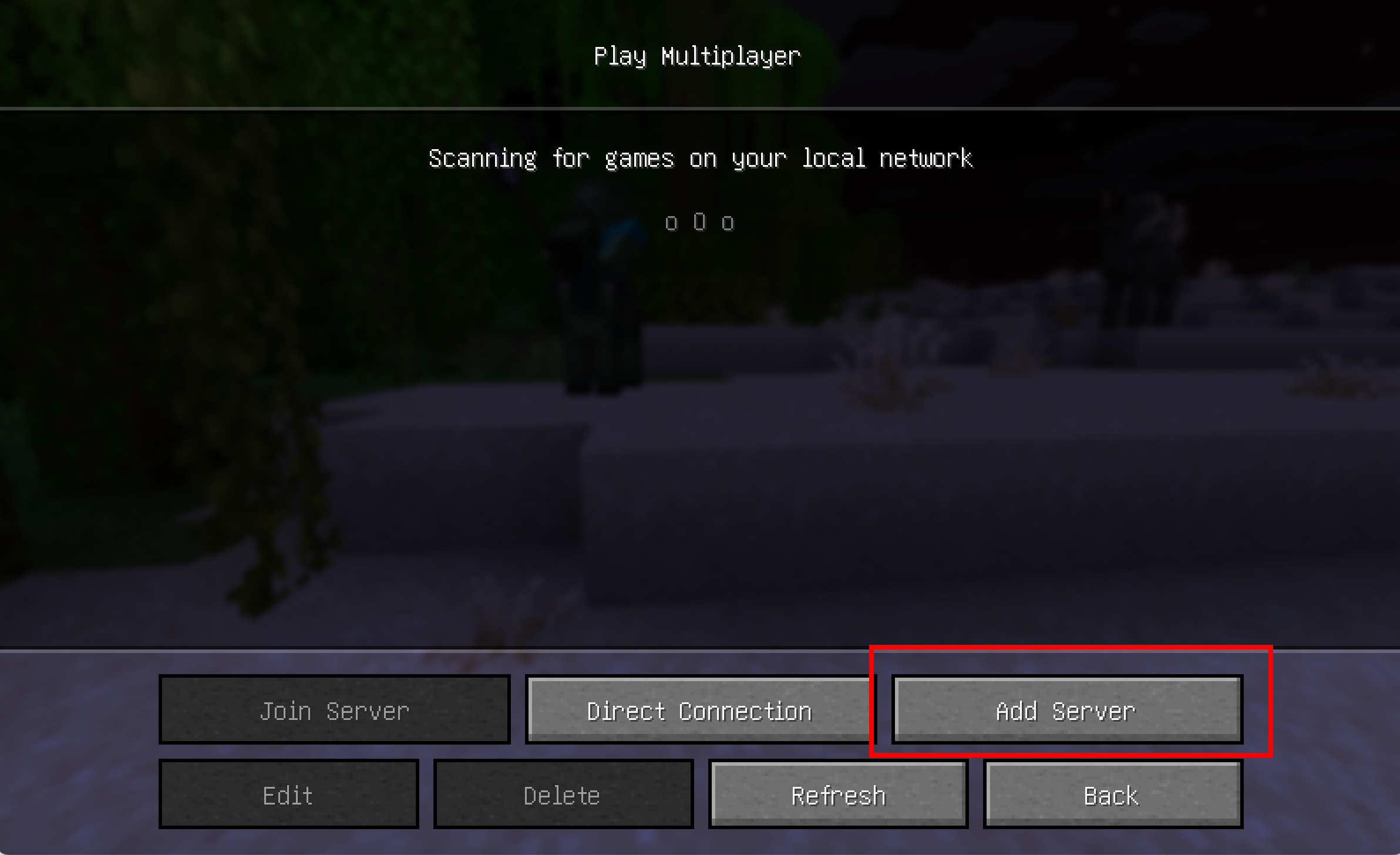 Add Server