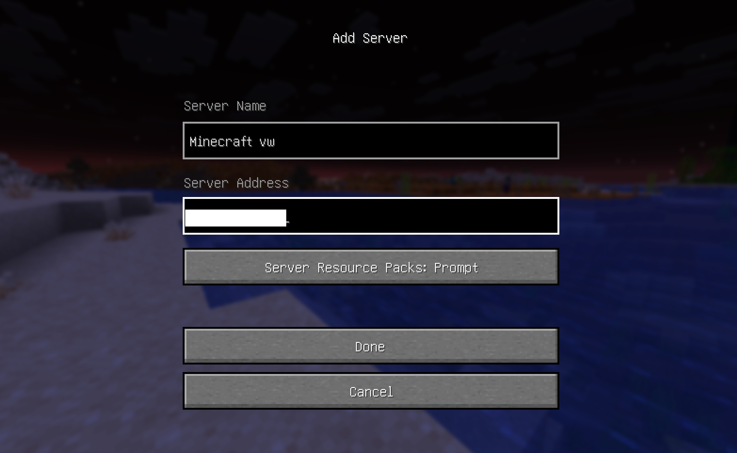 Join the Server
